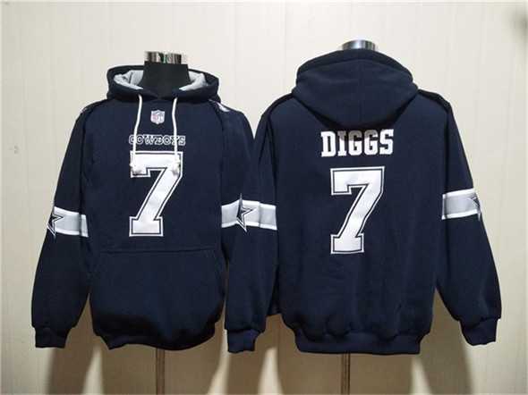 Men's Dallas Cowboys #7 Trevon Diggs Navy Ageless Must-Have Lace-Up Pullover Hoodie,We sell and wholesale Men's Dallas Cowboys #7 Trevon Diggs Navy Ageless Must-Have Lace-Up Pullover Hoodie on line form chian!